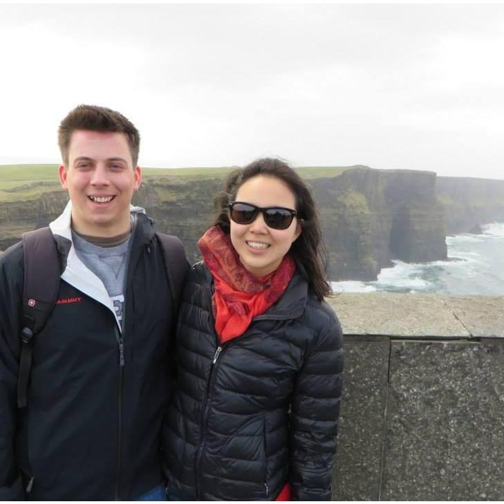 Our first abroad trip together: Ireland!
