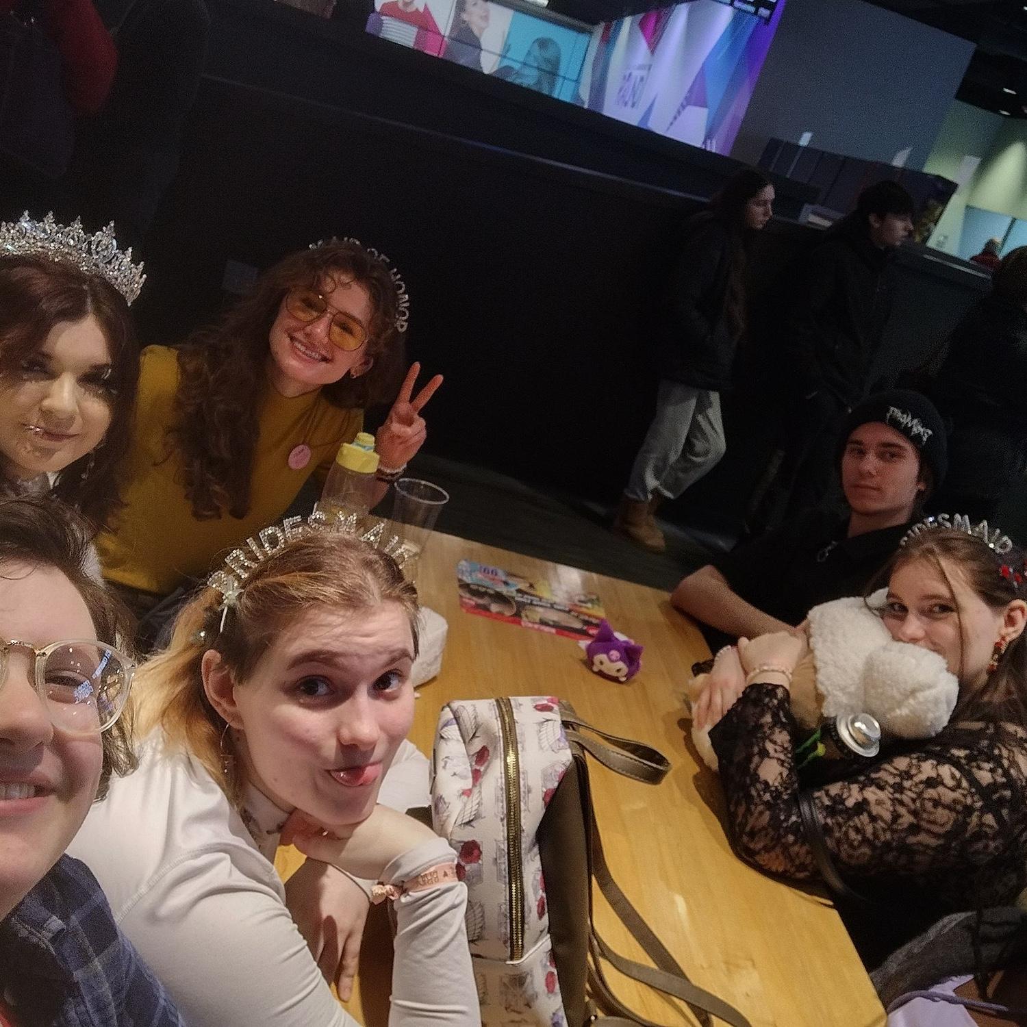 Before karaoke! Look at how cute they are