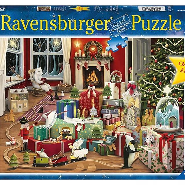 Ravensburger Enchanted Christmas 500 Piece Jigsaw Puzzle for Adults - 16862 - Every Piece is Unique, Softclick Technology Means Pieces Fit Together Perfectly