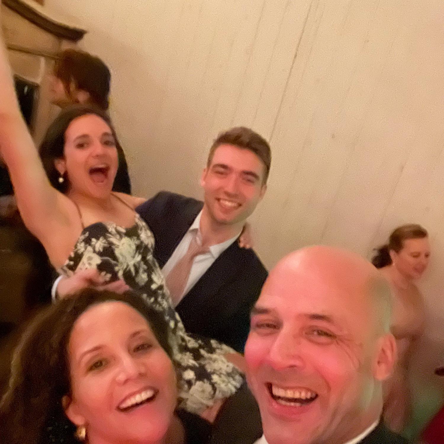 Dance floor selfies