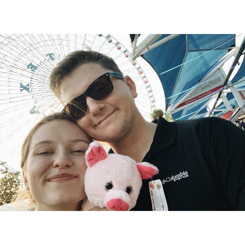 Jake's first trip to the TX State Fair
2019
