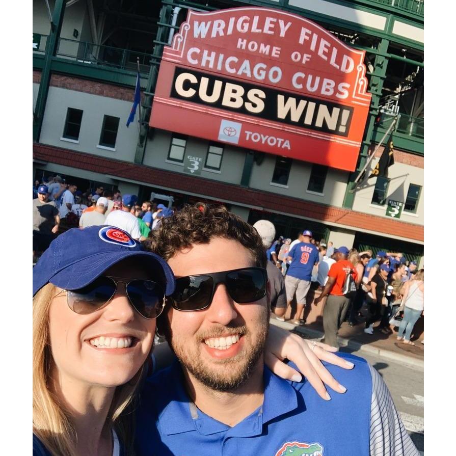 First time experience Wrigley Field. Cubs Win!