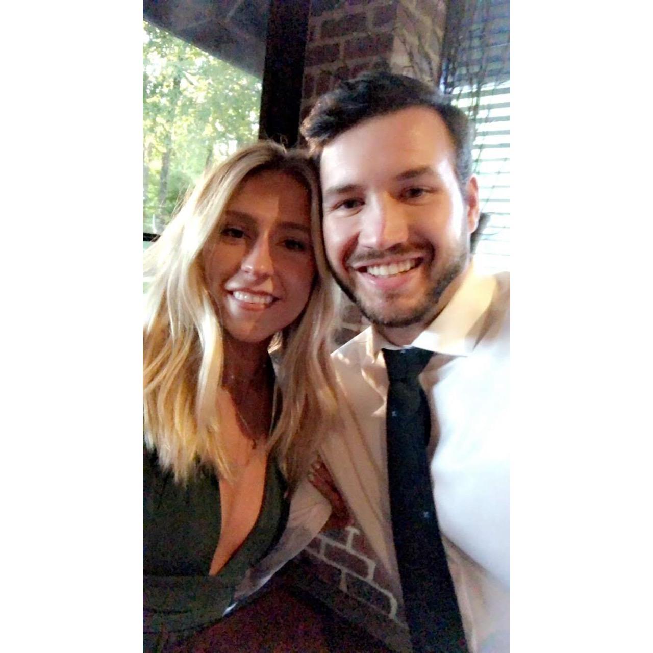 Wedding Rehersal dinner for Hunter & Wes!