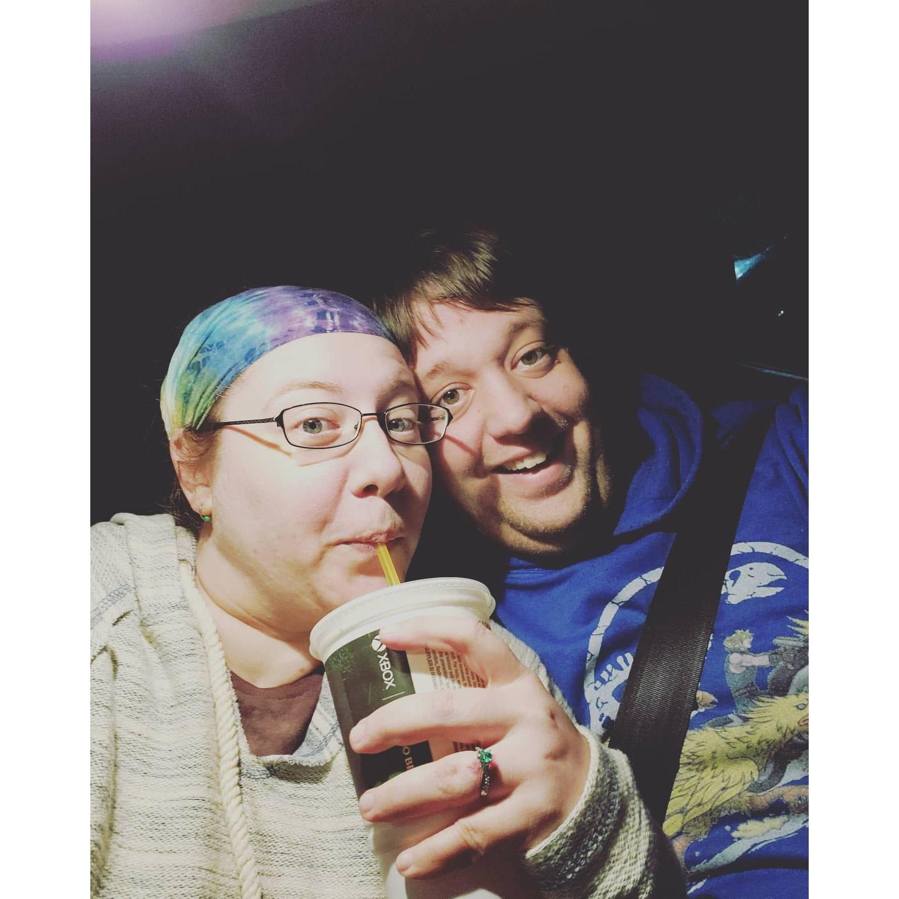 The day we got engaged! October 16th 2020