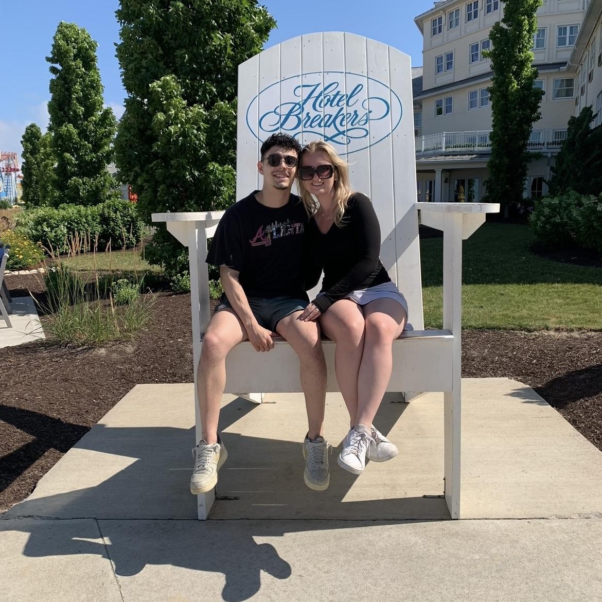 David’s first trip to Cedar Point in Ohio July 2023