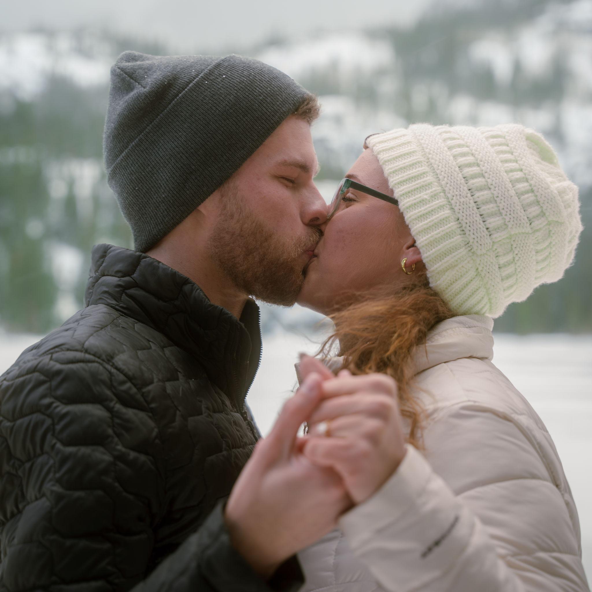 Proposal at Bear Lake, Estes Park Colorado. Aimee had no idea...well she definitely had her suspicions.
