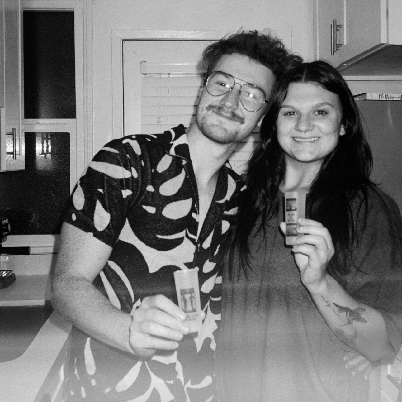 Our first picture in our first apartment! Hollywood, CA 2023