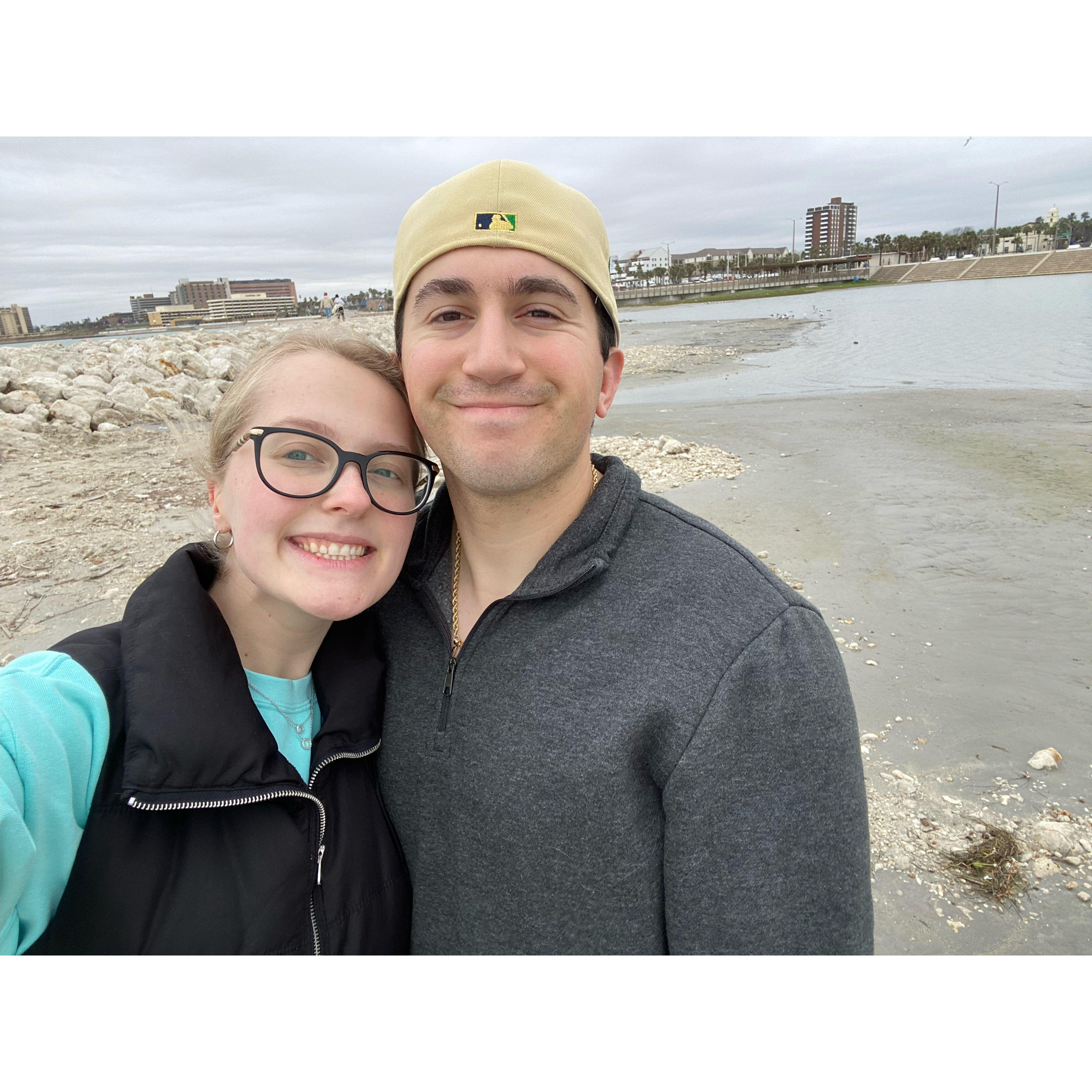 walking downtown Corpus beaches!