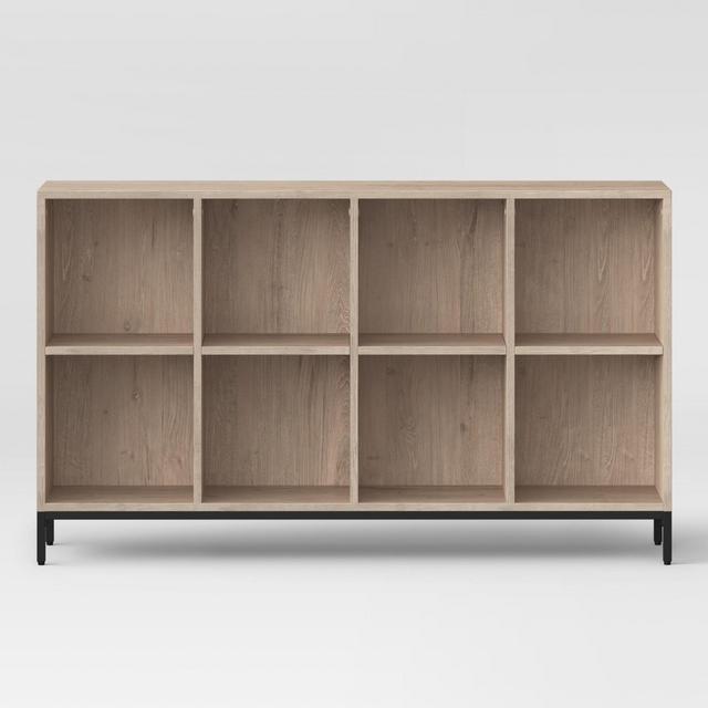 60" 8 Cube Loring Bookshelf Vintage Oak - Project 62™