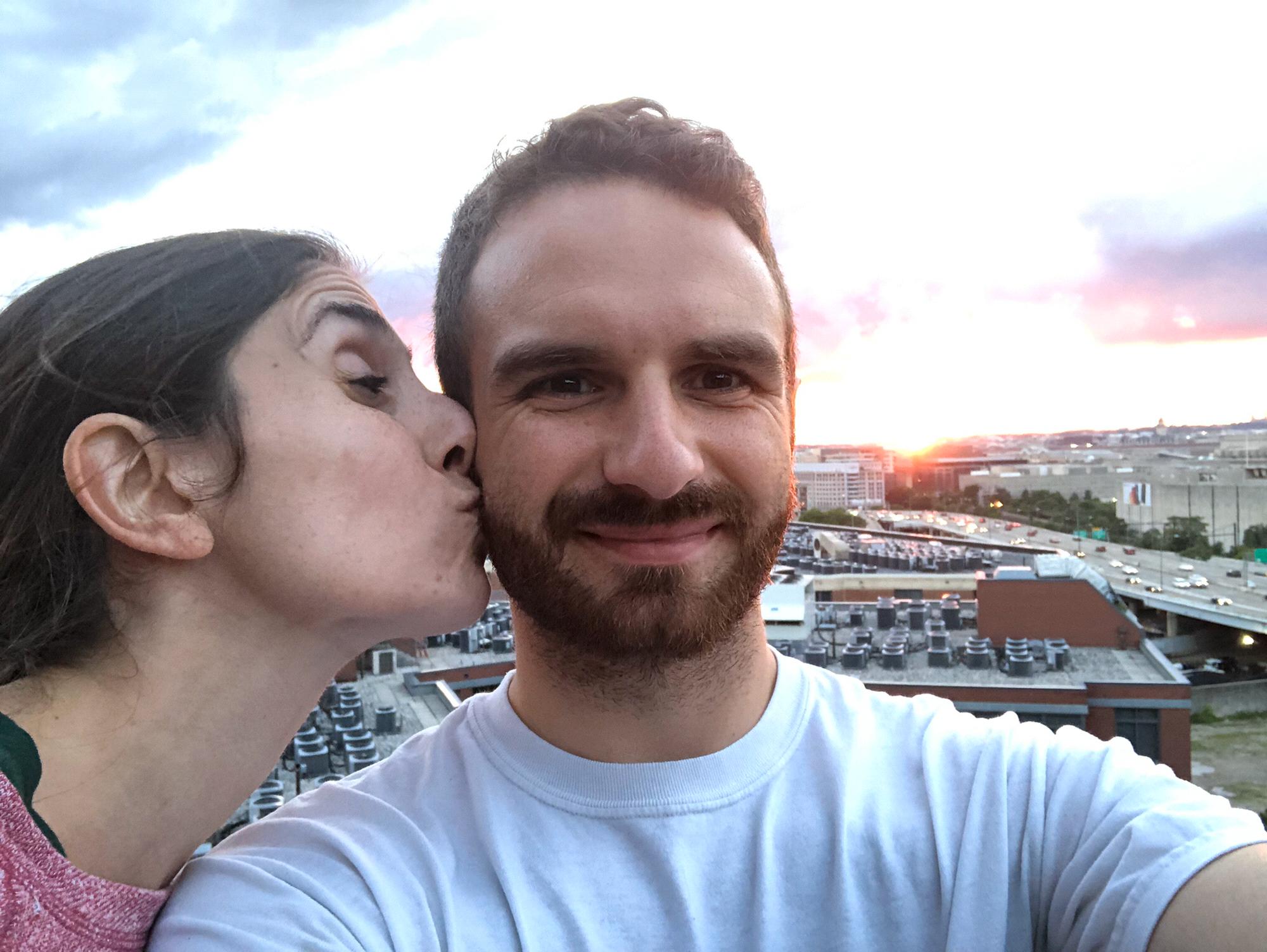 Another random documentation throughout the day. Taken during a particularly glorious DC sunset.