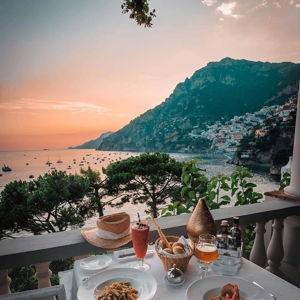 Dinner on the Amalfi Coast