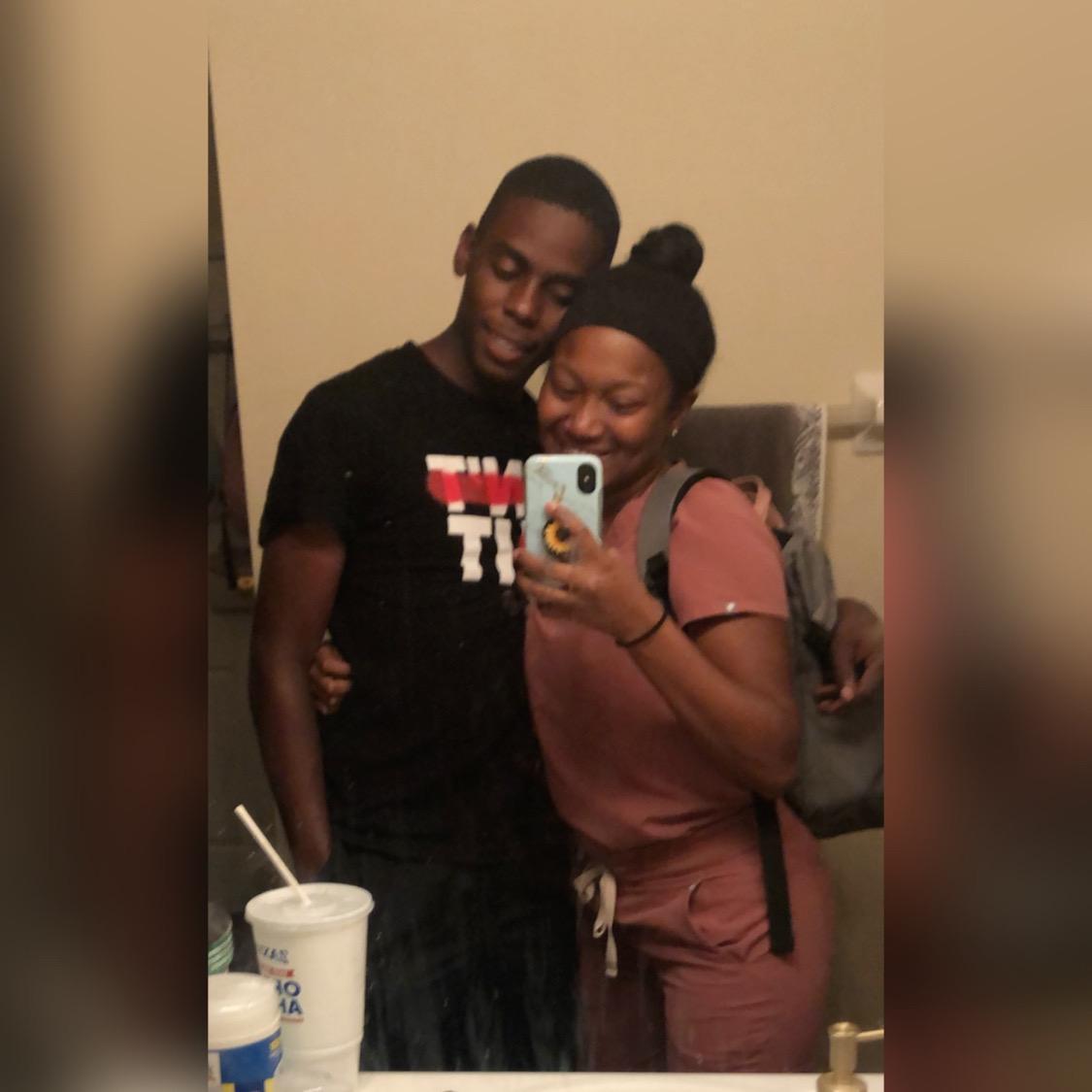 Our first picture together