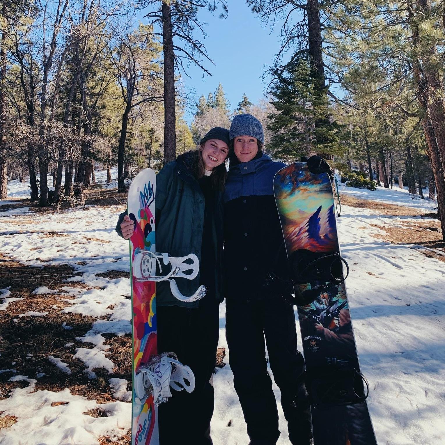 Luke's birthday trip in Big Bear (1/11/2021)