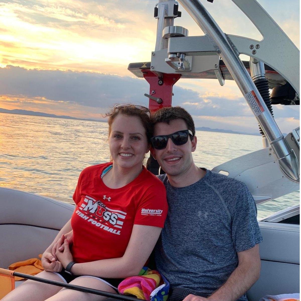 Boating with friends