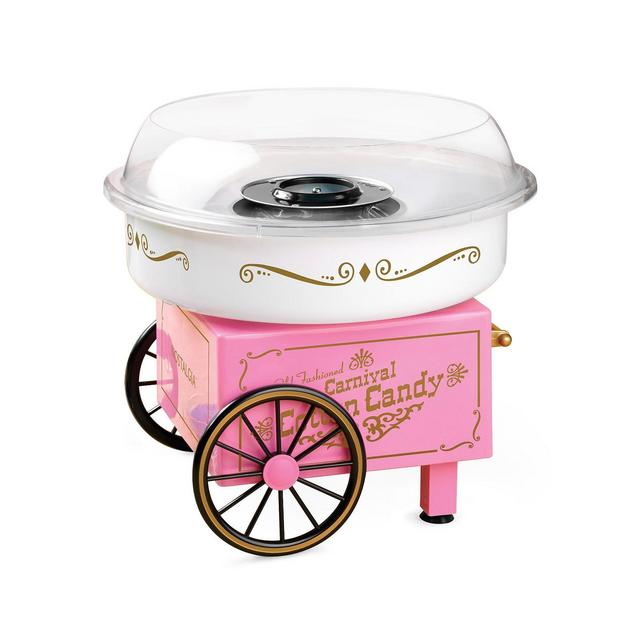 Nostalgia PCM306PK Vintage Hard & Sugar-Free Candy Cotton Candy Maker