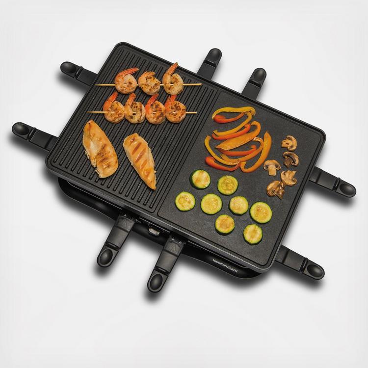 Hamilton Beach 31612-MX Raclette 室内グリル Amazon.com: Hamilton Beach Electric Indoor Raclette Table Grill