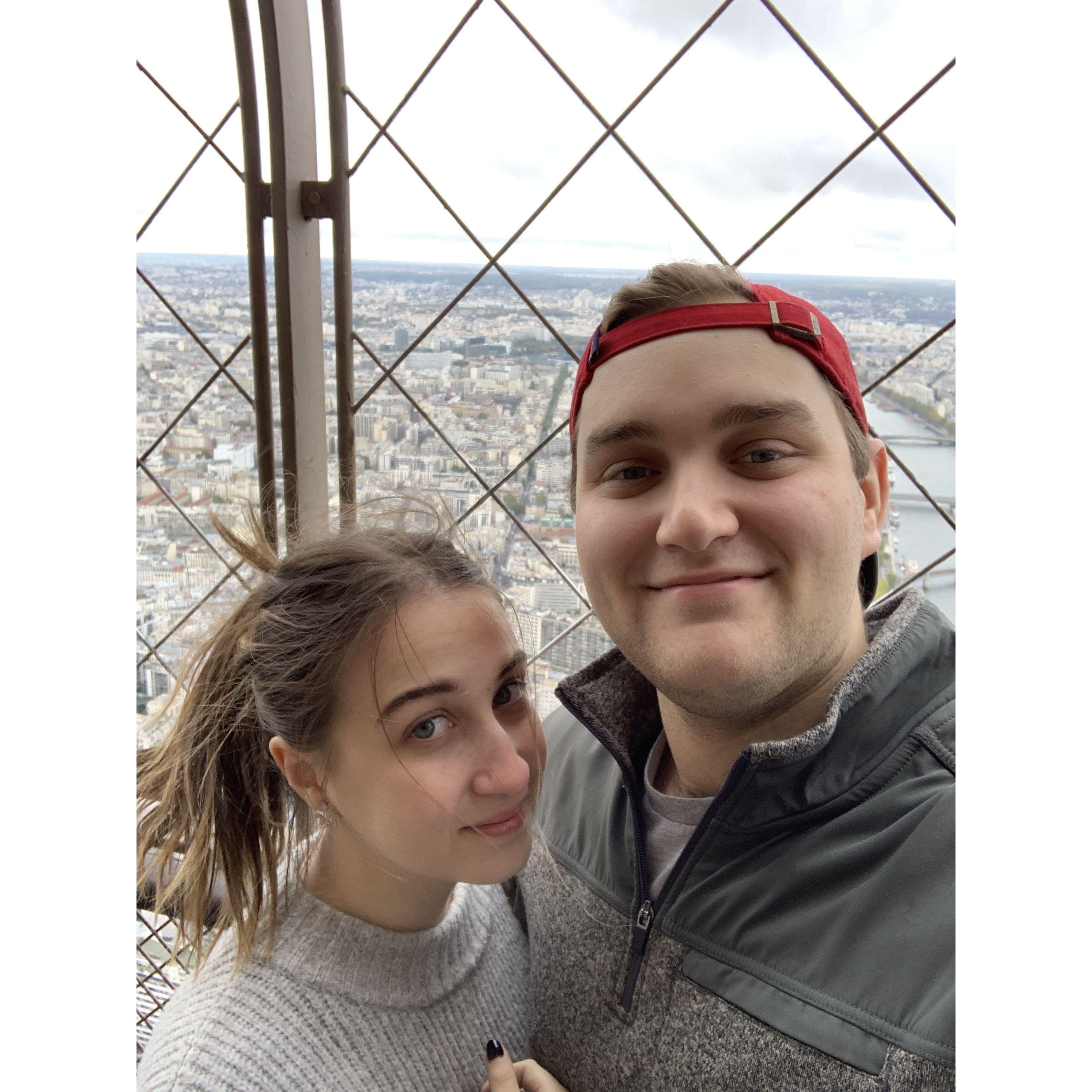 Atop the Eiffel Tower