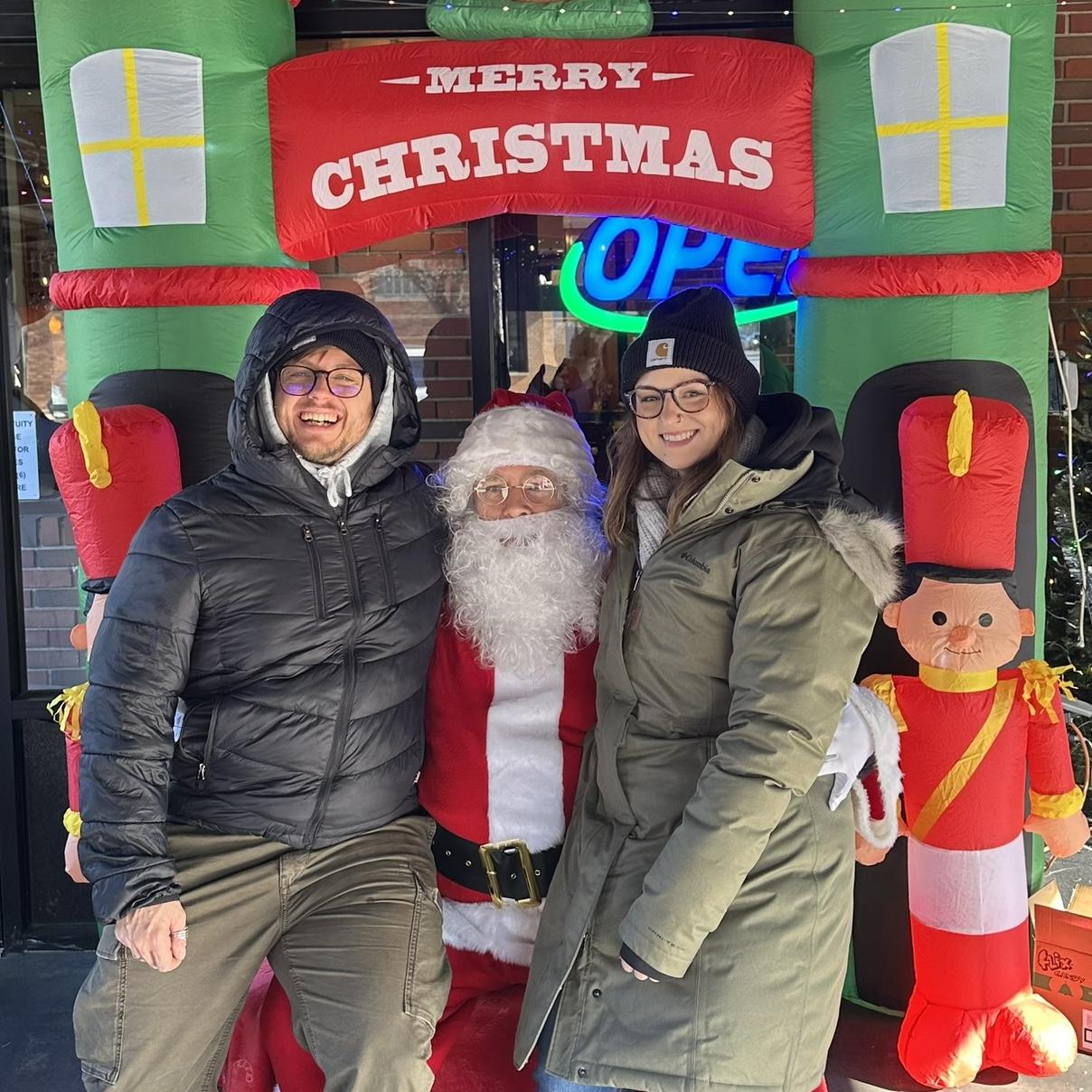 Meeting Santa