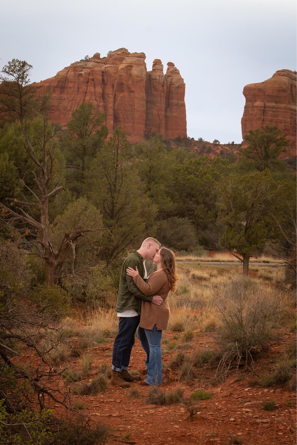 In the beautiful Red Rocks of Sedona!