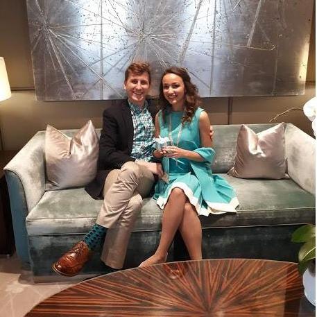 We went to New York City's Tiffany and Co Store on my birthday to look at rings, and we found the one!
