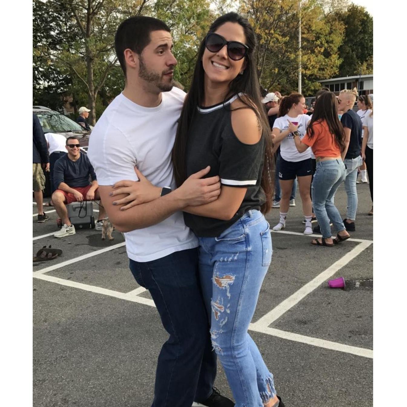 So he brought me to Utica College homecoming