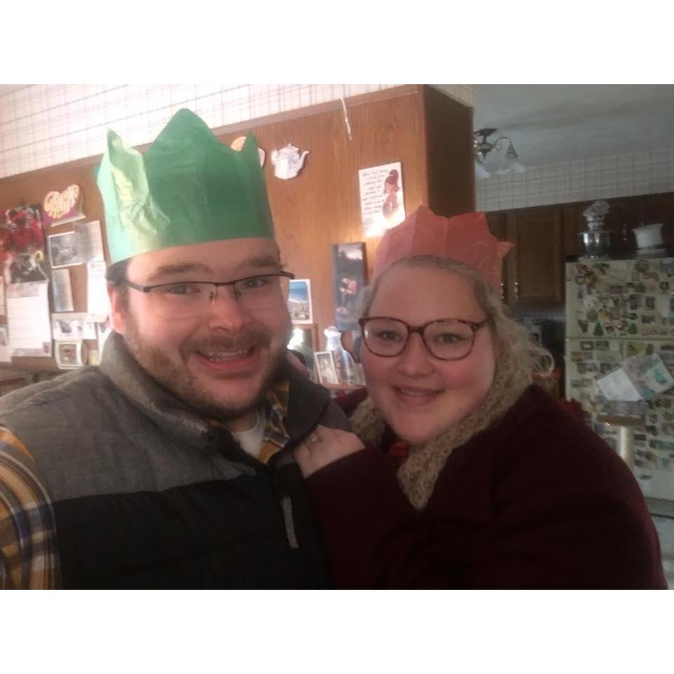 Our second Christmas together at the Schaller house!