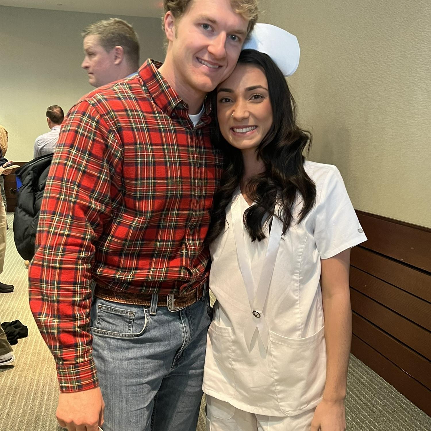 Graduating nursing school