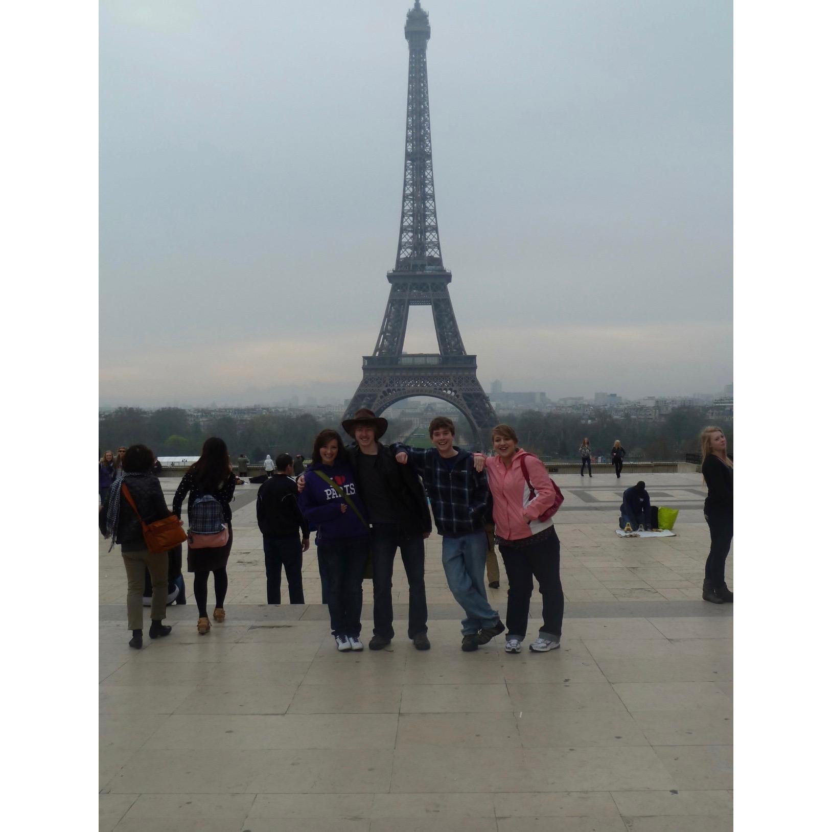 Eiffel Tower, Paris, France, March 2011