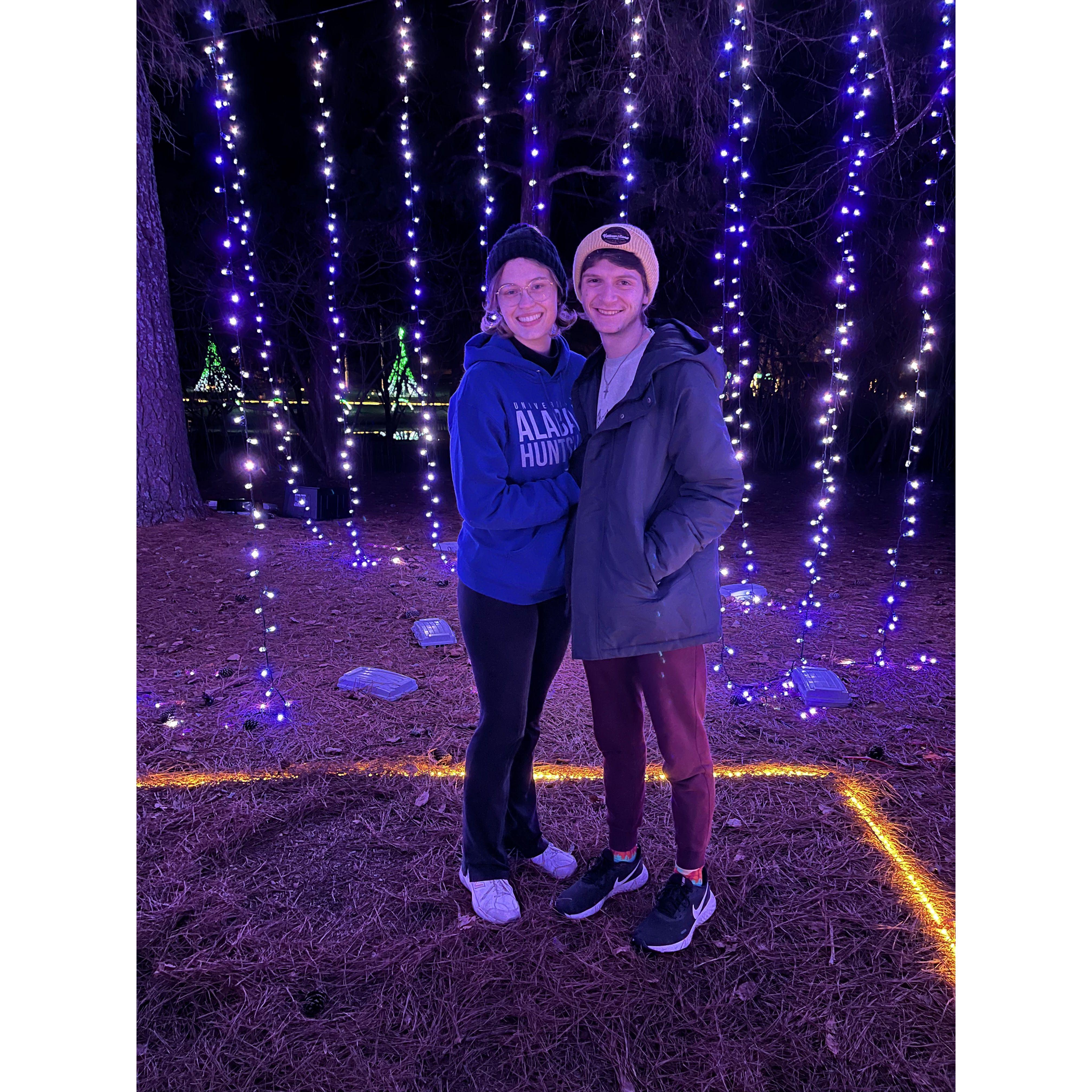 Galaxy of Lights around our one year anniversary