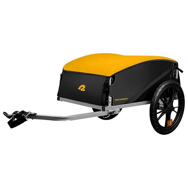 Retrospec Rover Hauler Cargo Bike Trailer | Folding Frame & Weather Resistant Fabric
