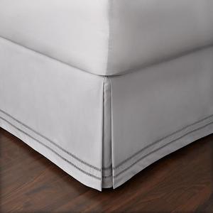 Hudson Park Collection - Hudson Park Ladder Hemstitch Bedskirt, King - 100% Exclusive