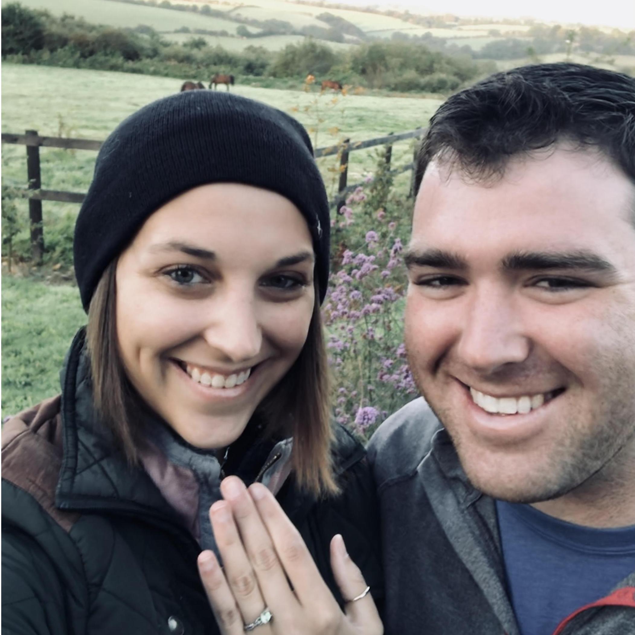 Right after the proposal.
