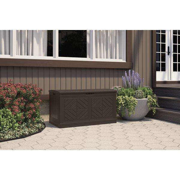 Java Outdoor 80 Gallon Resin Plastic Deck Box