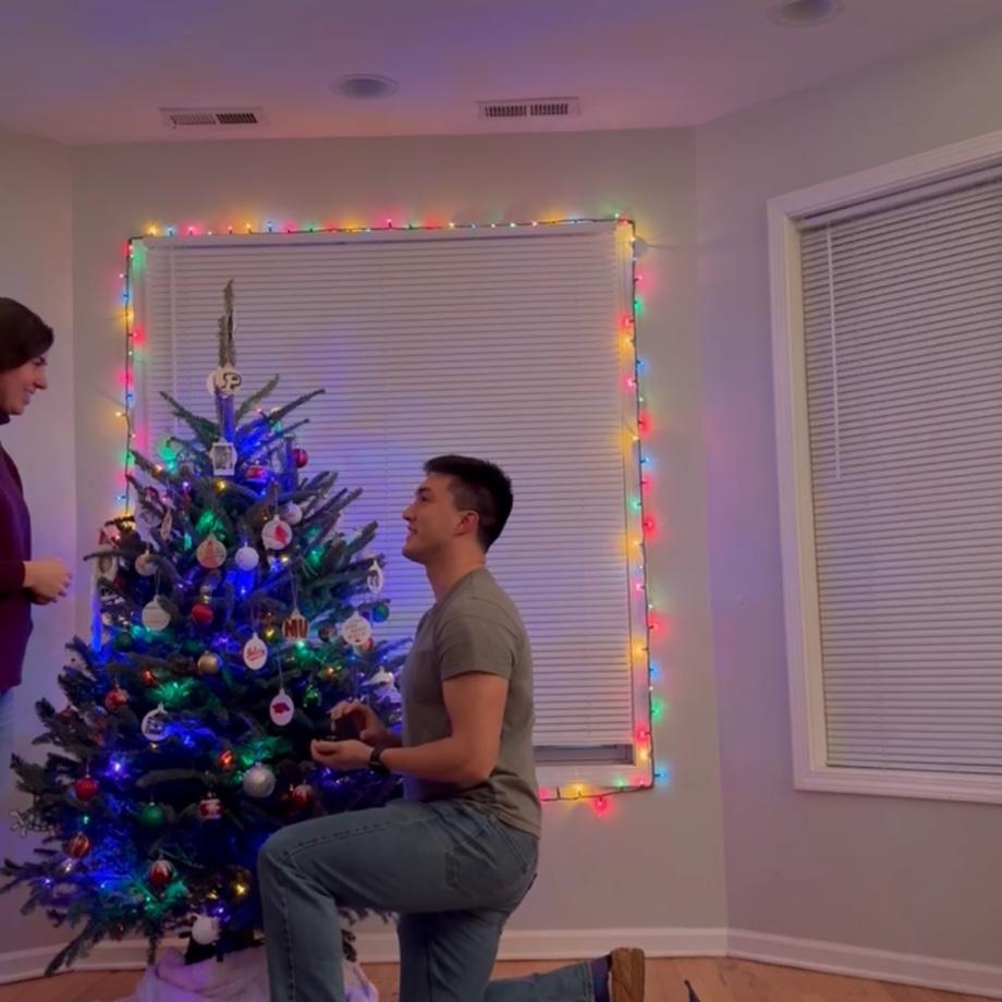 Francis secretly recorded the proposal — here are a few of our favorite stills from the video! The Question.