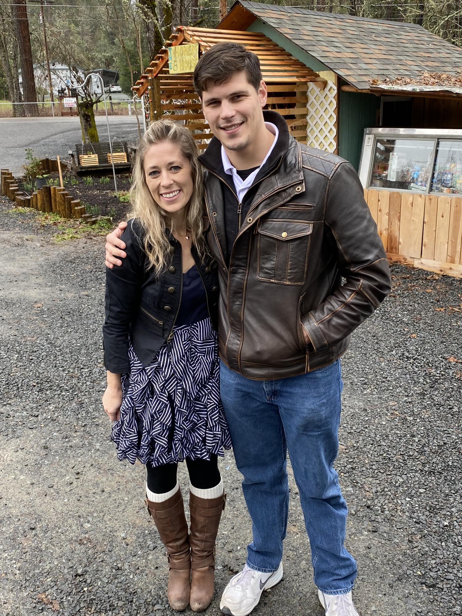 Valentines Day spent with the family. This day Brandon deduced they were basically already secret lovers… so boldly asked to be officially boyfriend-girlfriend. She said YES.