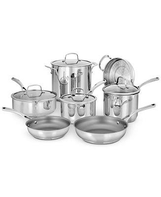 Forever Stainless 11-Pc. Cookware Set