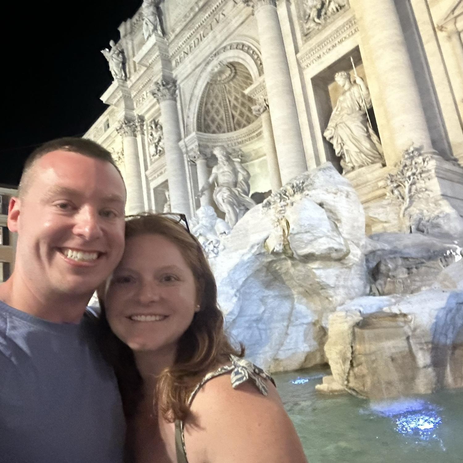 Trevi Fountain in Rome