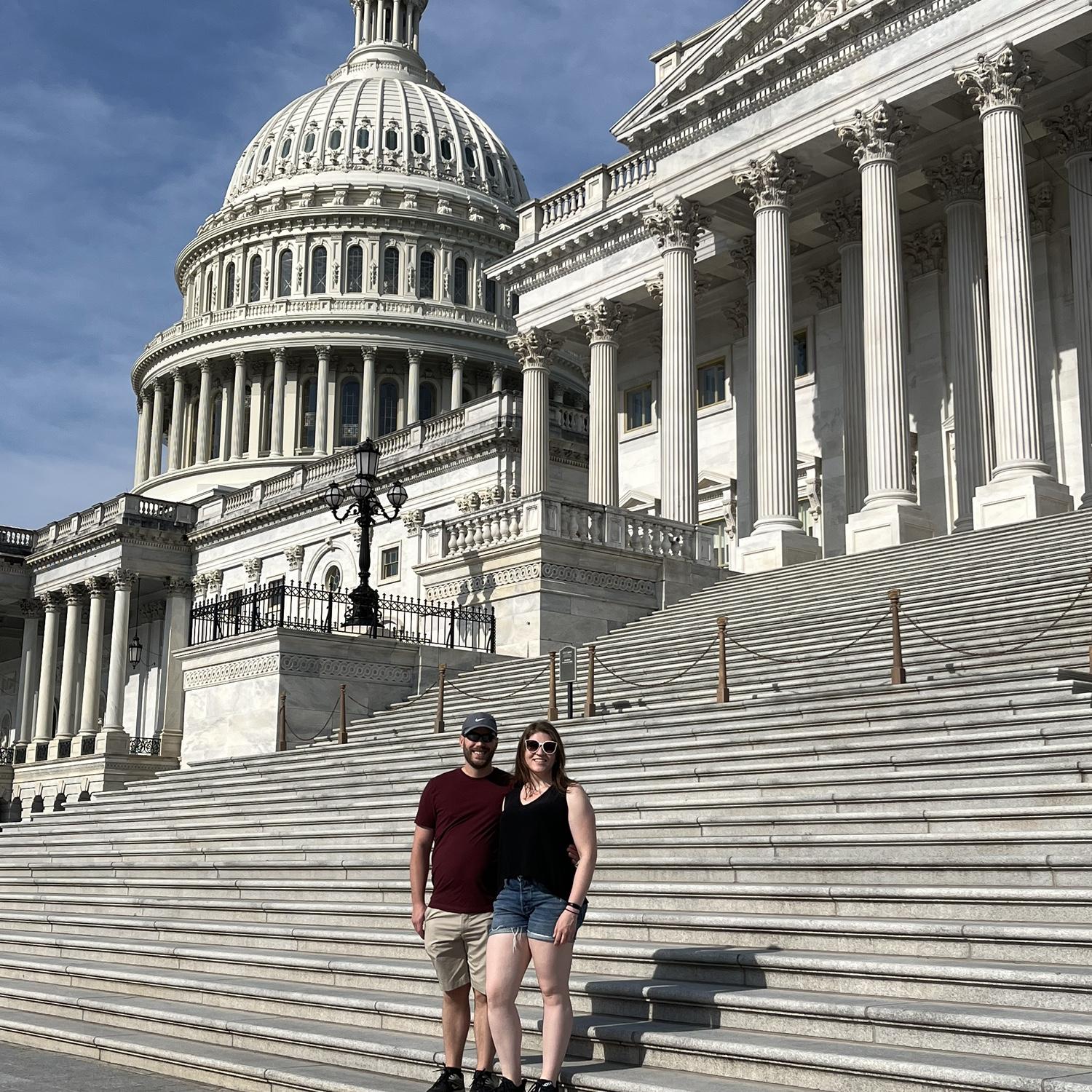 Abbey’s first visit to the Capitol building | May 2024
