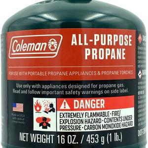 Coleman All-Purpose Propane Gas Cylinder - 16.4 oz. / 465 g | REI Co-op
