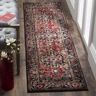 Vintage Hamadan Courtyard Runner