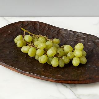 Hammered Wood Stave Tray