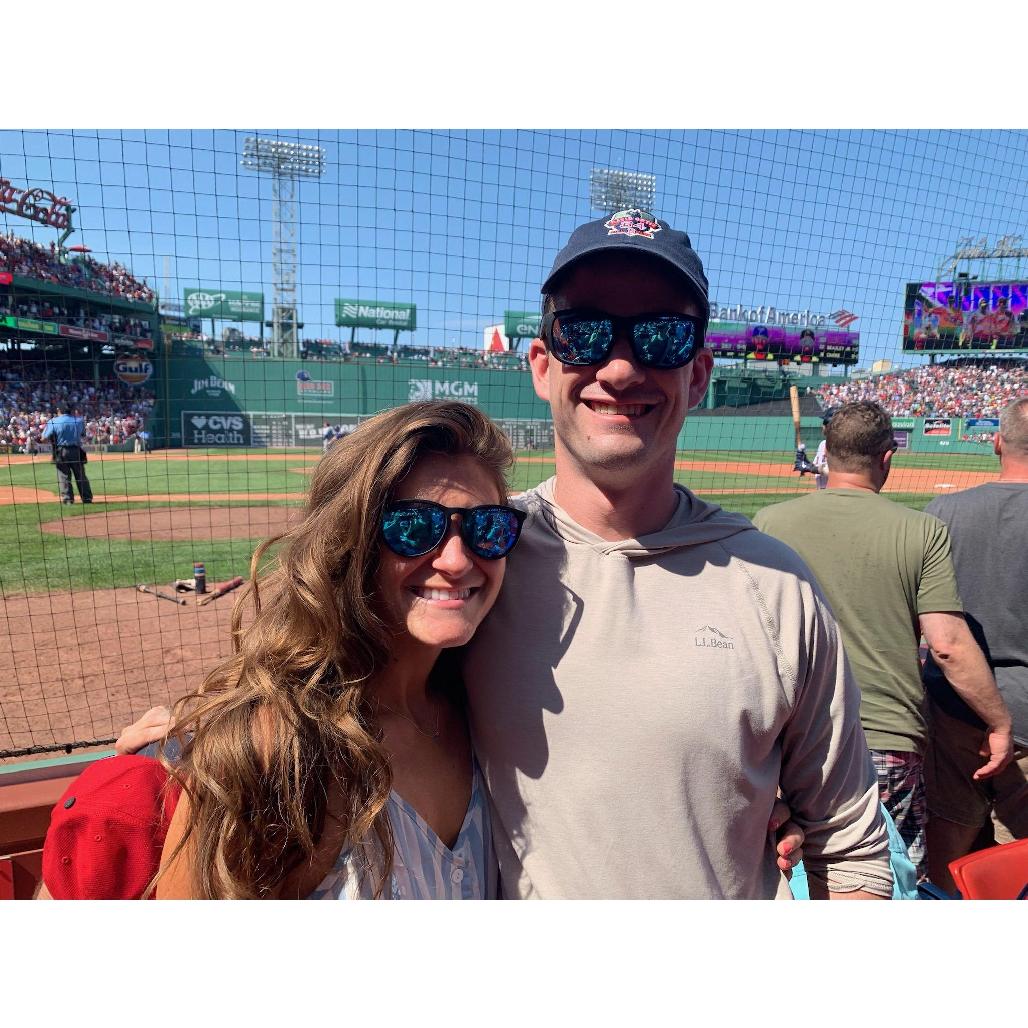 First "big" date @ Fenway