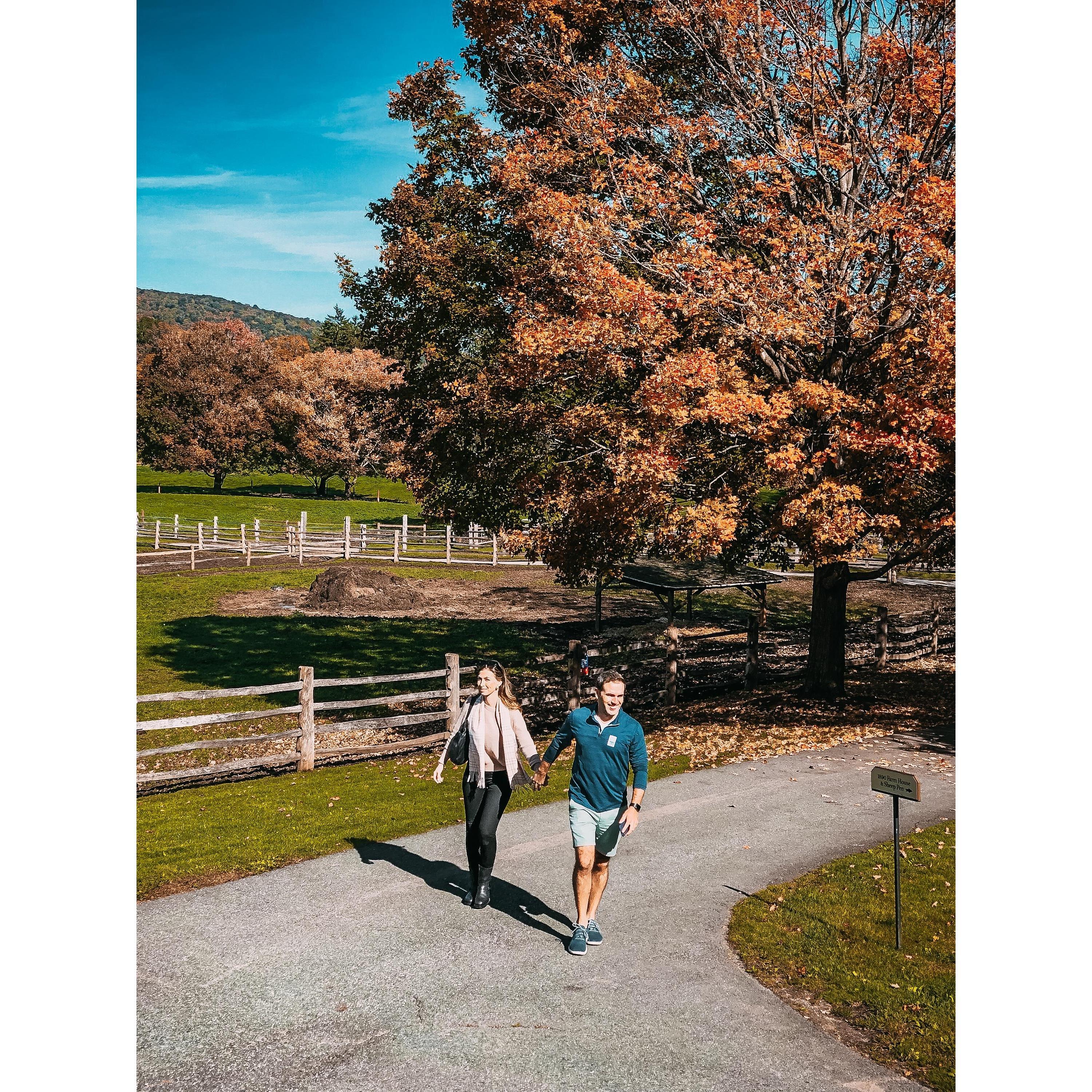 Enjoying some Foliage in Woodstock, VT