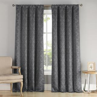 Courtney Blackout Curtain Panel, Set of 2