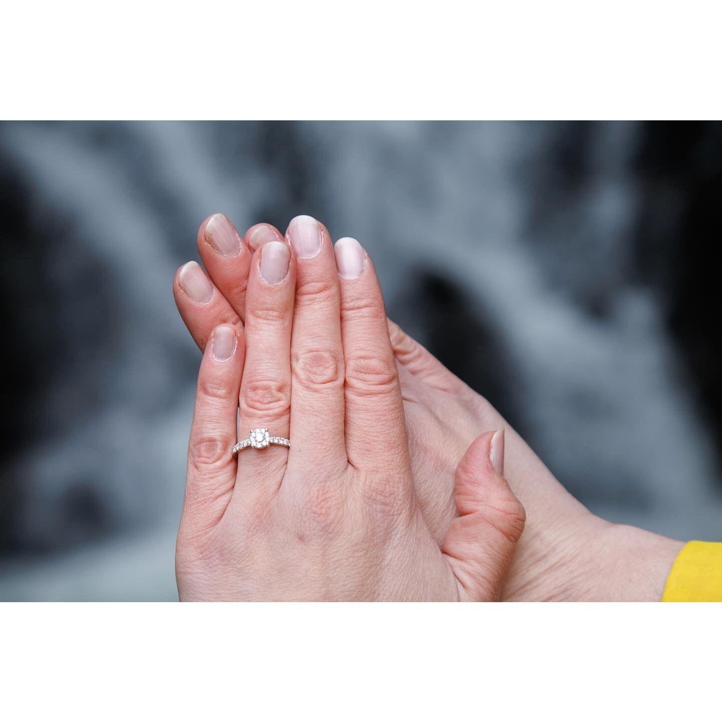 Close-up of the ring