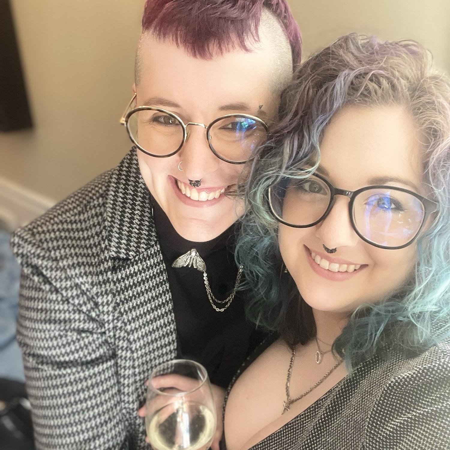 We clean up nice for weddings