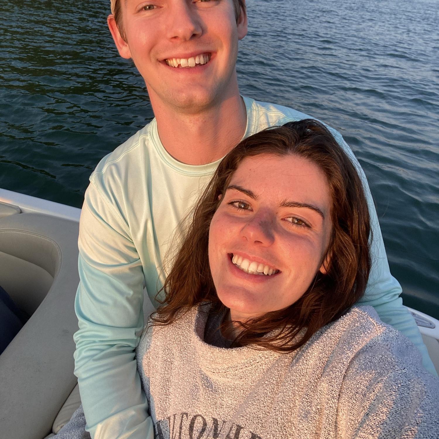 Hanging out with the Auffenberg's on the lake! 2021