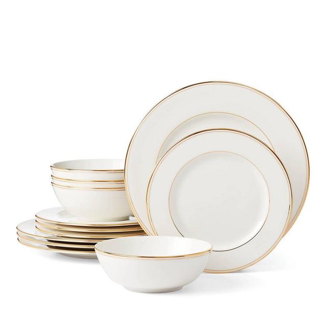 Lenox Federal 12-Piece Dinnerware Set, Service for 4