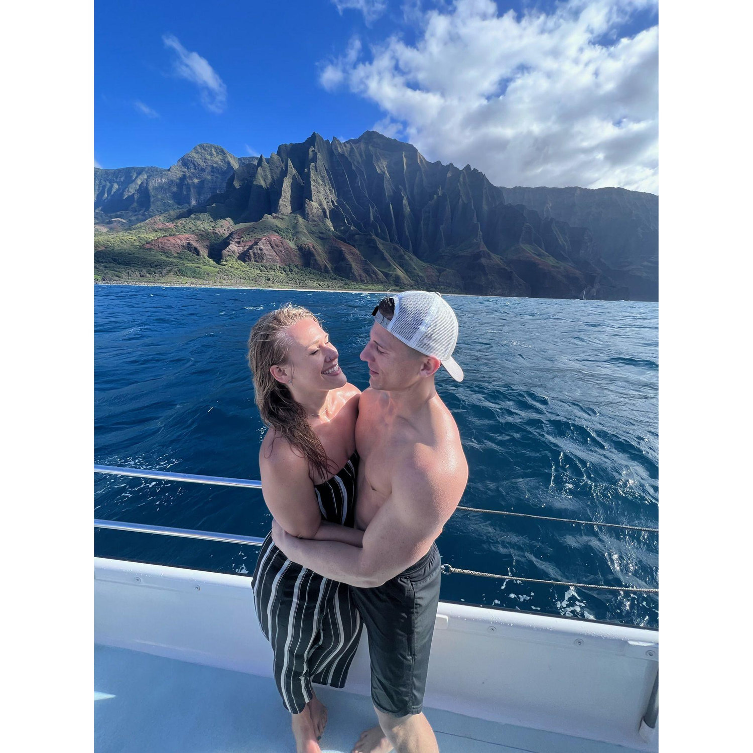 Sunset cruise on the NāPali Coast