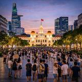 Nguyen Hue Pedestrian Plaza